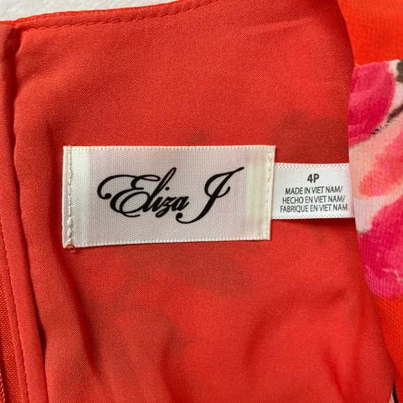 Eliza J Floral High-Low Floral Maxi Dress - Picture 4 of 10